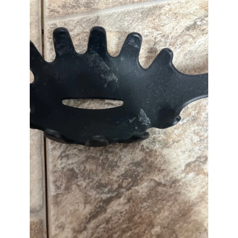 Betty Crocker Black Nylon Pasta Server Spaghetti Fork Ergonomic Handle 12 Inch